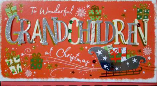 Picture of SPECIAL GRANDCHILDREN CHRISTMAS CARD